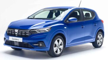 Qual é o pneu original do Sandero 2023