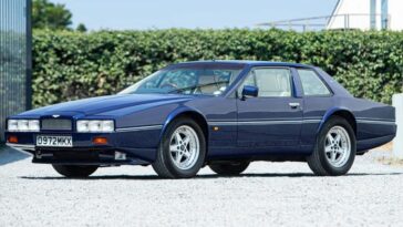 Aston Martin Virage Coupe 1986 é o único existente no planeta